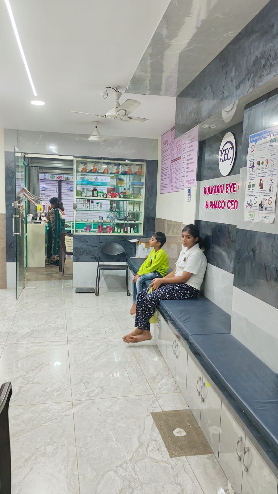 Reception and clinic interior